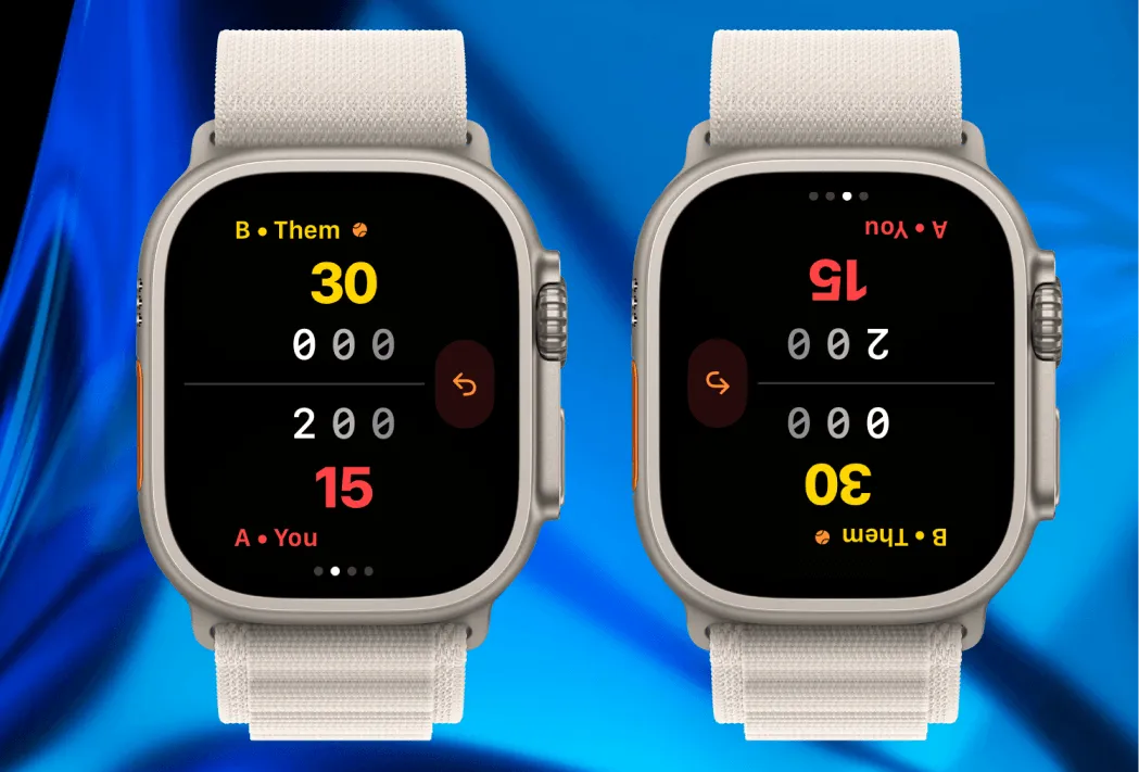 Flip Apple Watch Screen