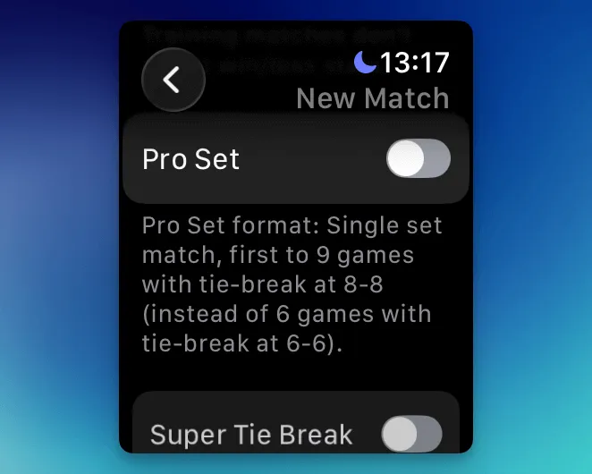 More match variants